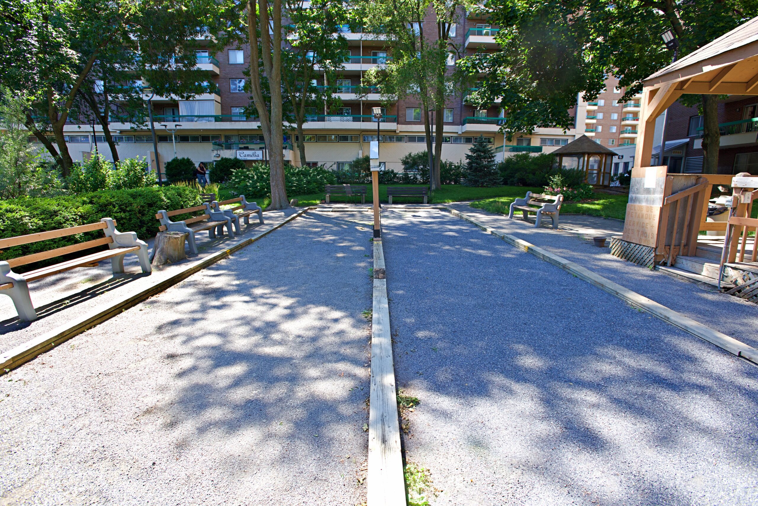 Terrains de pétanque