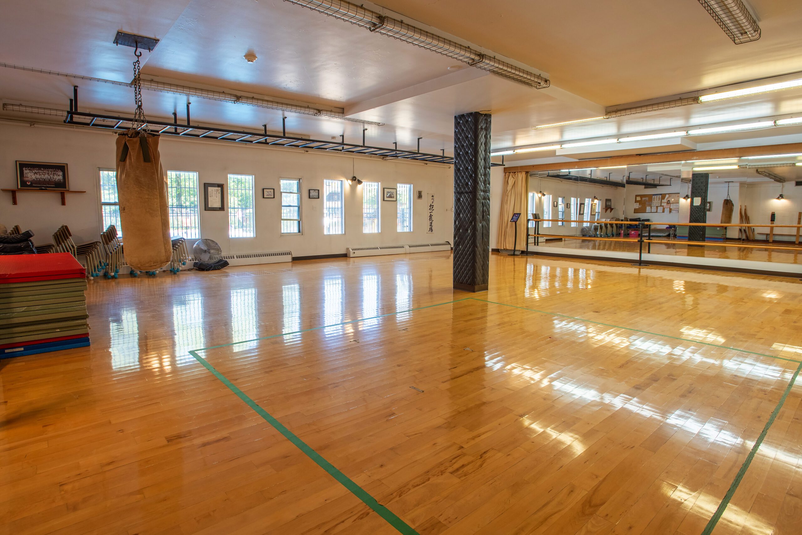 Salle d'entraînement, Dojo