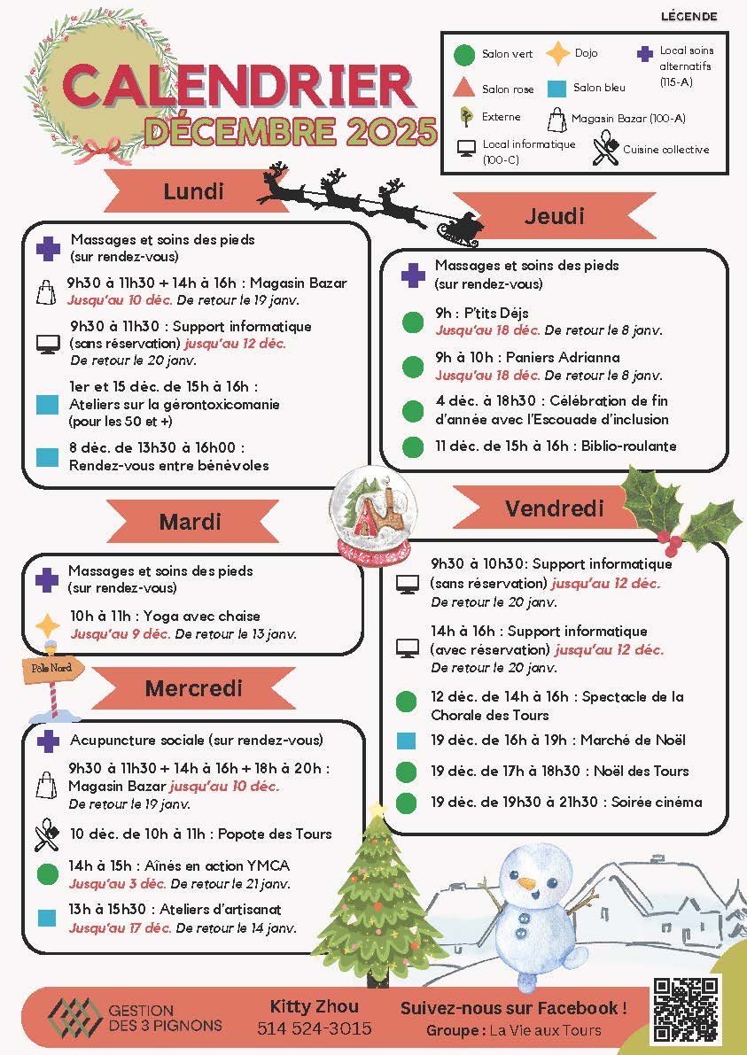 carte d'emplacements